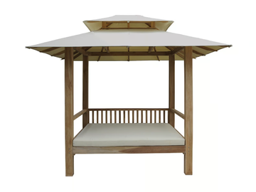 CLASSICA - Cabana with fabrics cover by Il Giardino di Legno - view 2